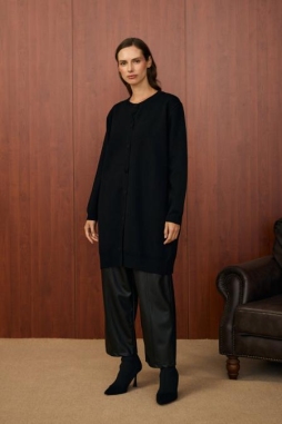 Siyah BOMBER HIRKA 1556