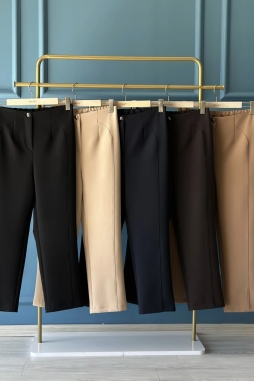 Bej MİLANO BORU PAÇA PANTOLON
