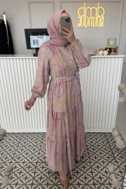 Pembe YAZ ELBİSE