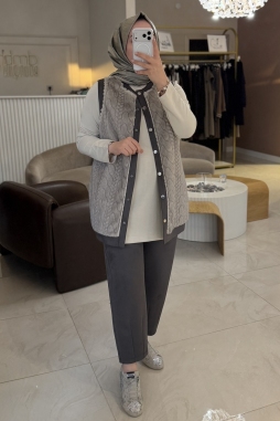 Taş Tensel Kumaş Bluz