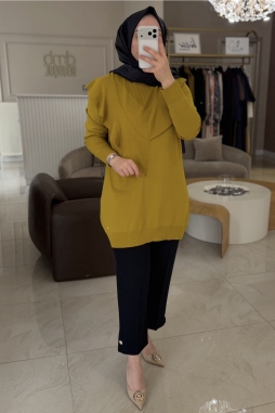 OLIV FIRFIR MERSERİZE TUNİK