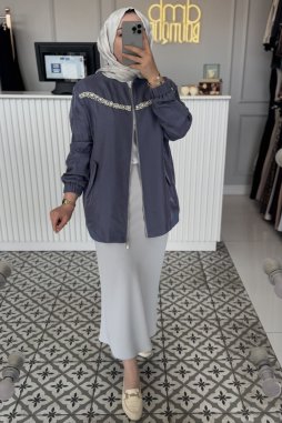 İndigo TAŞ DETAYLI KAP 6038