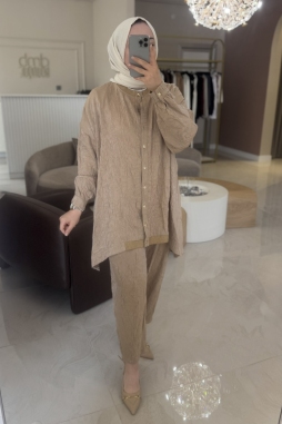 Camel Simli Ribanalı Kraşlı Takım