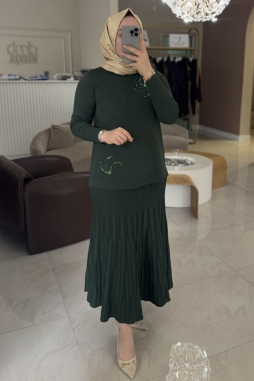 Nuss Yeşil Etekli Takım 1352