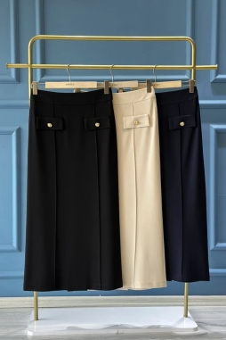 Siyah Nora Cepli Etek