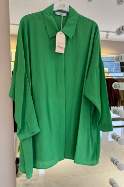 BENETTON Tensel Rahat Gömlek-3001