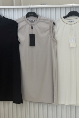 Siyah Basıc Kısa Kol İçlik