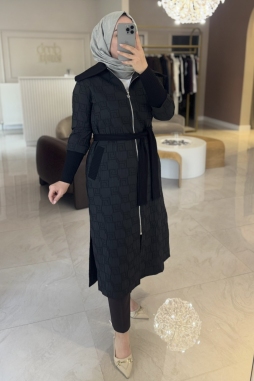 Siyah TRİKO GEÇİŞLİ KAP 6004
