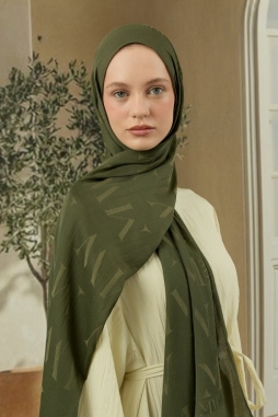 Haki MW ELEGANTE ŞAL 1842