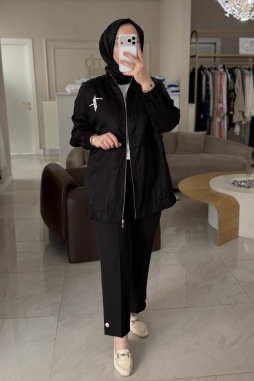 Siyah Taş İşleme Kap 6043