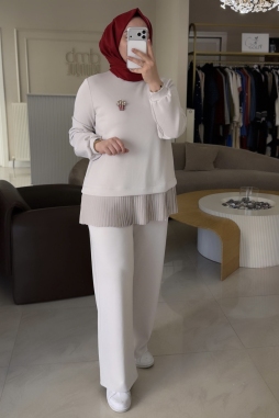 Taş PİLİSE DETAYLI 1079 TAKIM