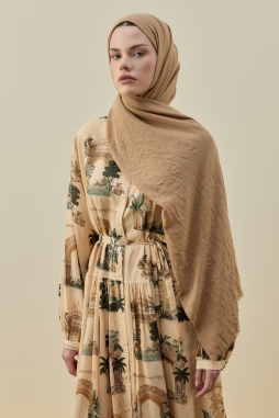 SÜTLÜ KAHVE SOFT BAMBU ŞAL