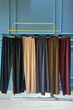 Taş DOHA YANI NERVÜRLÜ PANTOLON