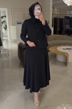 Lacivert VİSİON CEKET ETEK TAKIM