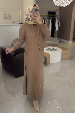 Vizon KETEN TENCEL ETEKLİ TAKIM