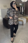 Merwish Karışık Rosa Hafif Mont