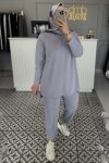 Lila Metal Drop Süs Takım