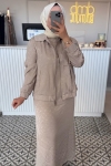 Taş Ceketli J*!!*Jpek Üçgen Elbise