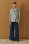 Merwish Gri Kaşe Blazer Ceket 1978