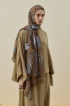 Merwish Camel Artisan Şal 2612