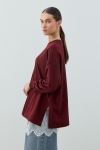Bordo LOLİ SWEAT 1793