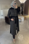 Füme Triko Geçişli Kap 6004