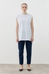 Merwish Beyaz Kolsuz Tshirt 1810