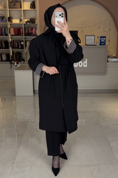 Nuss Siyah Monogram 6046 Kap 