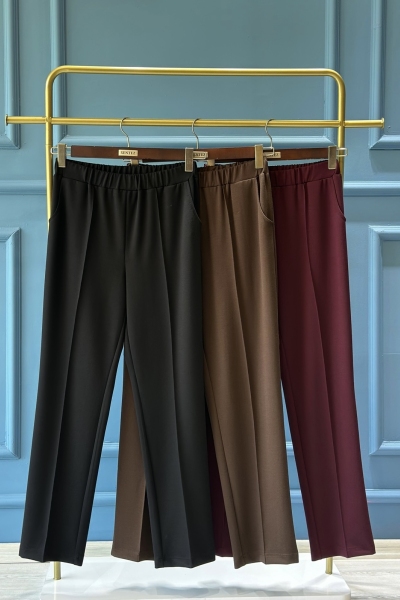 Sentez Grup Kahverengi Elisse Pantolon