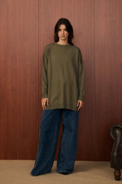 Merwish Haki Venedik Triko Tunik 1502