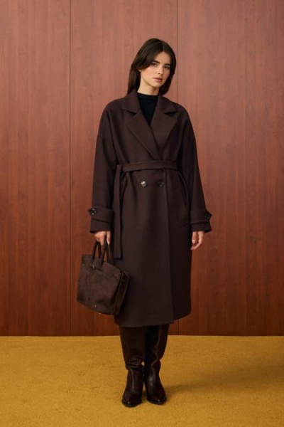 Merwish Kahverengi Kuala Kaşe Kaban