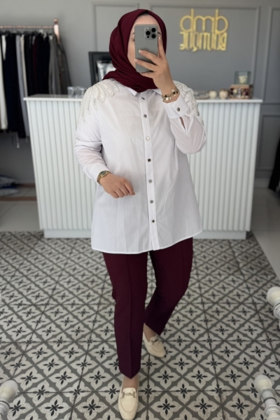Ekru 3172 Gömlek
