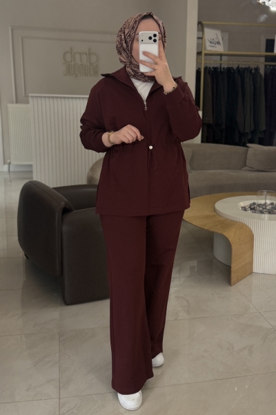 Merwish Bordo Mıx Takım