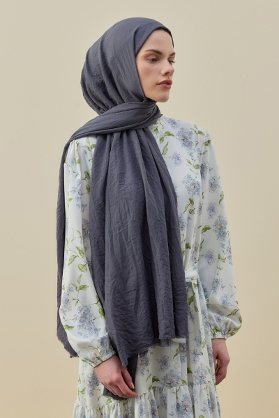 Merwish Füme Soft Bambu Şal