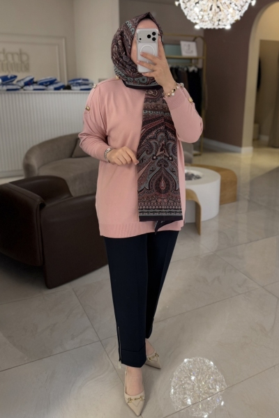 Sentez Grup Lacivert Hera Pantolon 