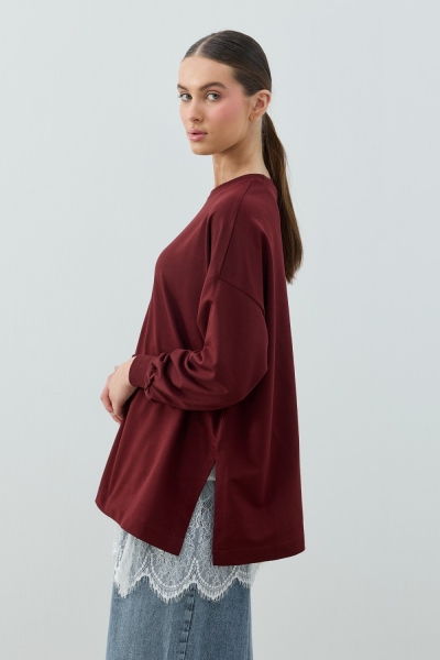 Merwish Bordo Loli Sweat 1793