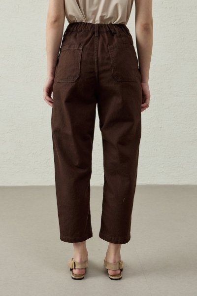 Merwish Kahverengi New Basic Denim 1769