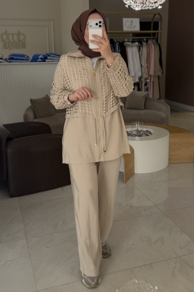 Nuss Kumsal File Detaylı 2 Li Takım 