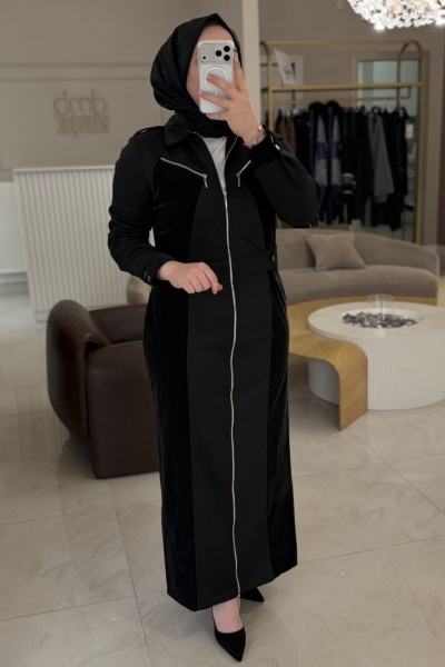 Dmb Butik Siyah Kadın Safir Elbise