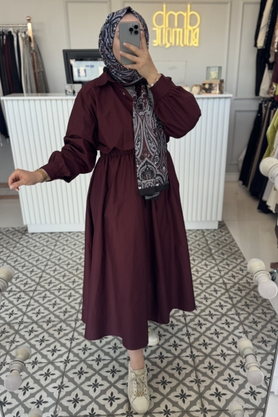 Bordo Lolly Elbise
