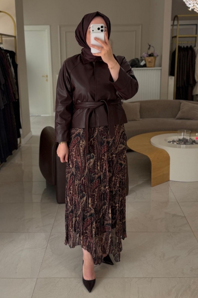 Wennora Bordo 2012 Deri Ceket
