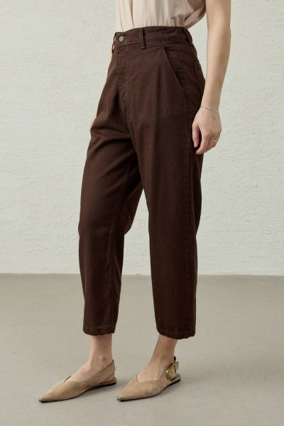 Merwish Kahverengi New Basic Denim 1769