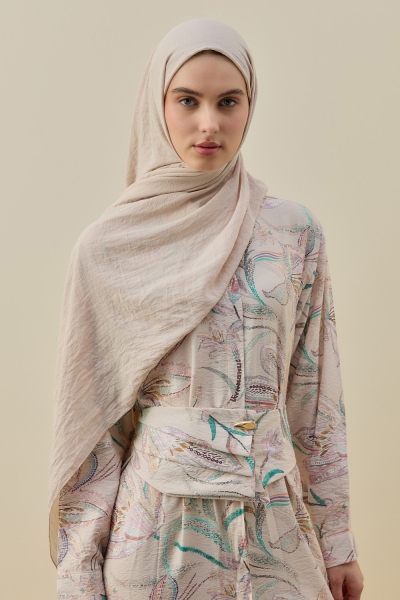 Merwish Toz Pembe Soft Bambu Şal