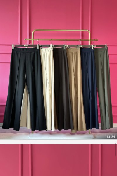 Taş Üçgen Çelik Örme Pantolon