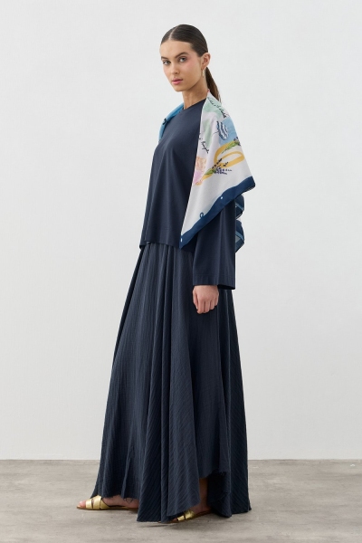 Merwish Lacivert St Tropez Takım 1648