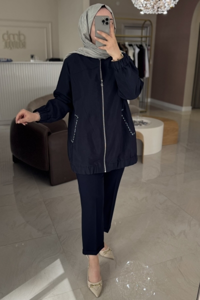 Lacivert Tensel Keten Kap 6030