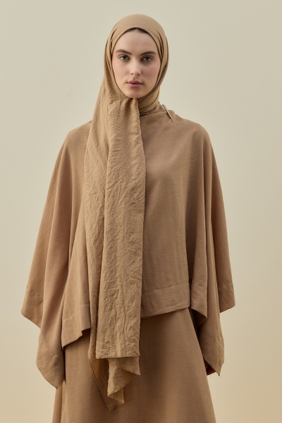 Merwish Mocha Soft Bambu Şal
