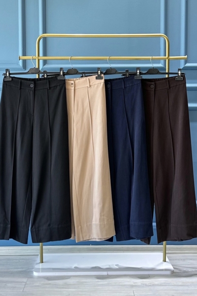 Sentez Grup Bej Puma Kısa Paça Pantolon