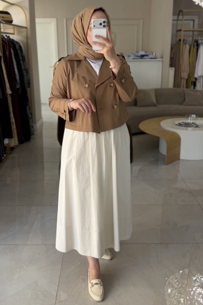 Esswaap Camel Liora Trençkot