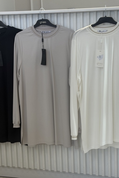 Ghisa Taş Basic Uzun Kol İçlik